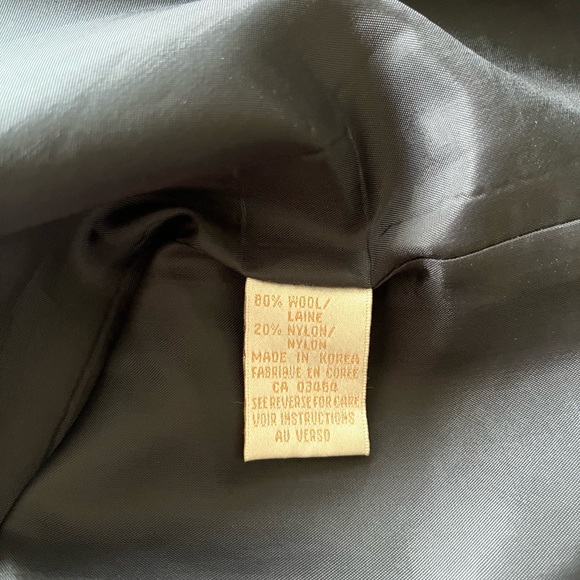 CLEO Petite Plaid Wool Shacket - Picture 5 of 5